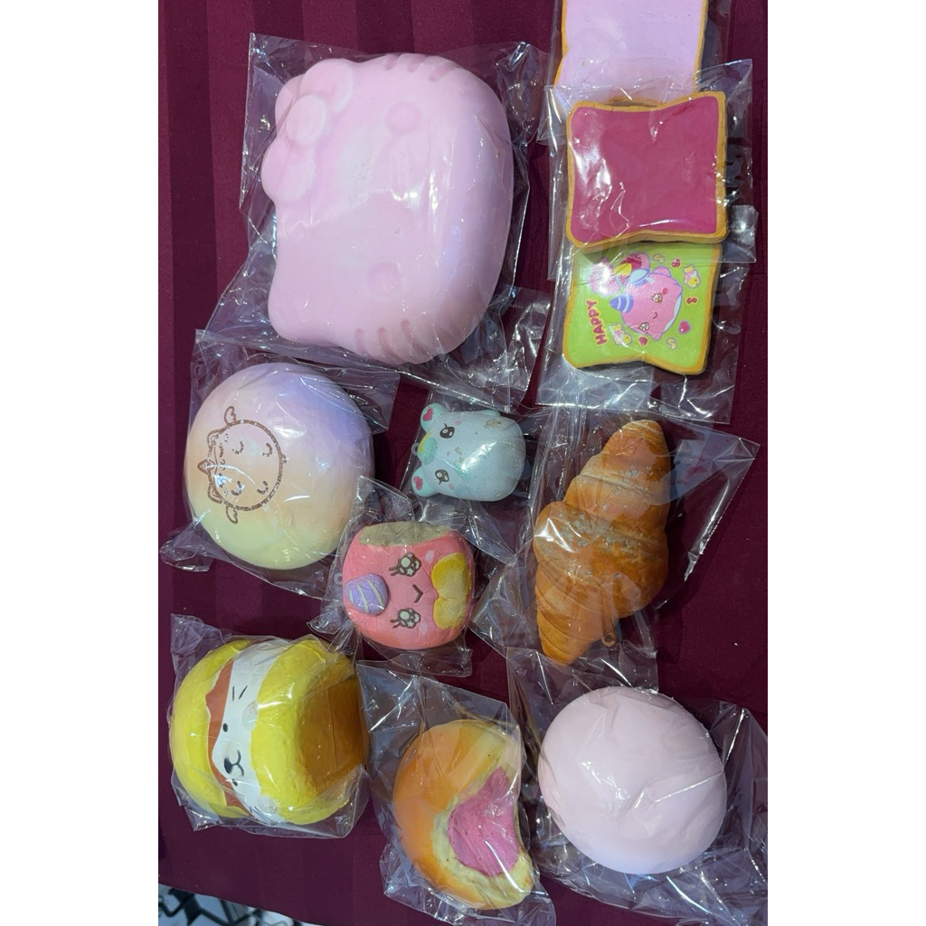 update squishy licensed ibloom millie share bread, Lblduo, momocuppy, deco murah rare