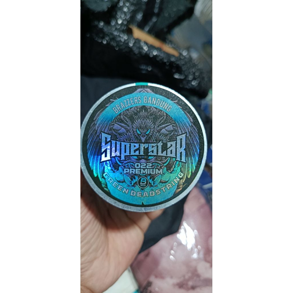 Gelasan matot BRAZZERS SUPERSTAR 0.22 hijau 6000yard