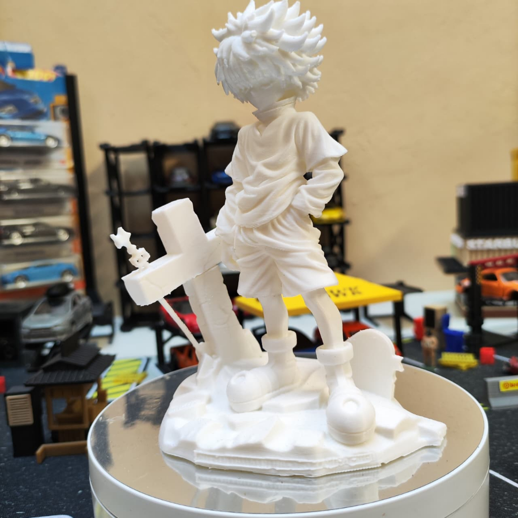 Figure Killua Zoldyck - Miniatur Killua - Figure hunter x hunter - Karakter Killua Zoldyck - Statue 