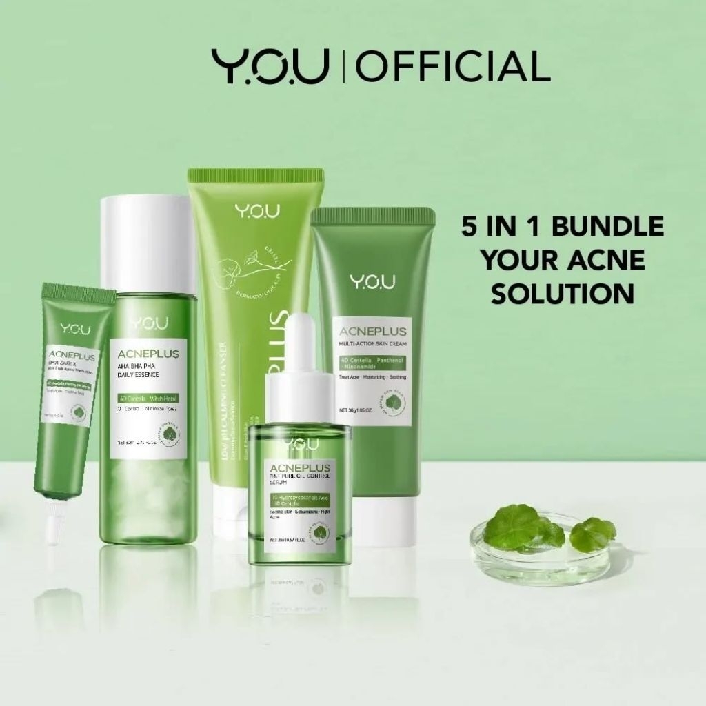Y.O.U ACNE PLUS SERIES | PAKET SKINCARE ANTI ACNE