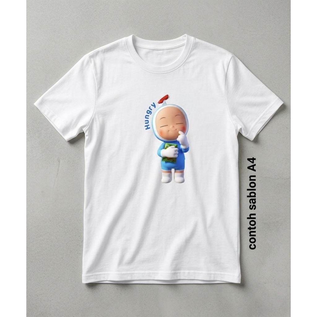 [Pre-Order]Kaos Sablon Yumi's Cells | Cotton Combed 24S Premium| Bisa Custom Gambar | The Haunted Ho