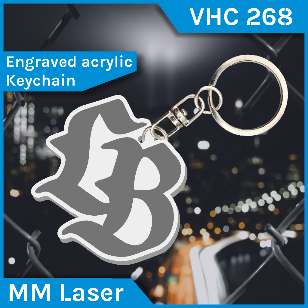 acrylic keychain liberty walk LB | keychain liberty walk LB acrylic | gantungan kunci liberty walk L
