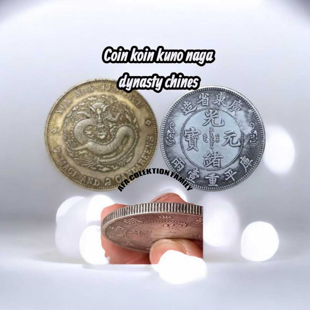 PROMO Coin kuno Naga Dynasty fengshui china