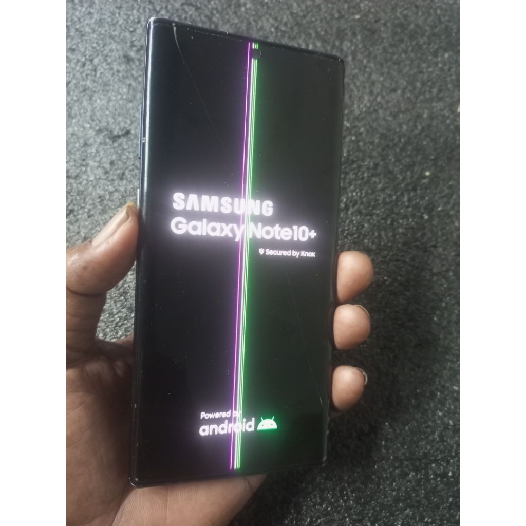 UNIT SAMSUNG NOTE 10 PLUS - MINUS LCD BERGARIS