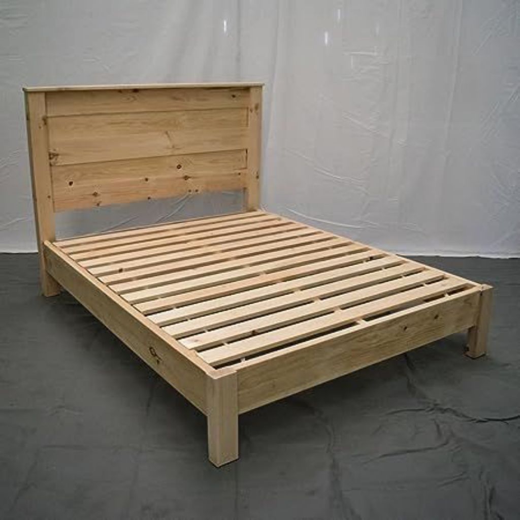 Dipan kayu/Tempat Tidur kayu mahoni/Ranjang kayu 160x200cm Tempat Tidur No 2/Dipan kayu Nomer dua