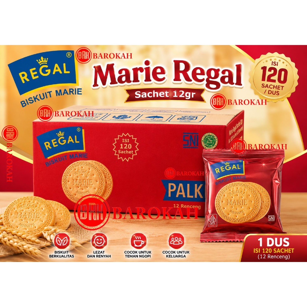Biskuit Marie Regal Sachet 12gr