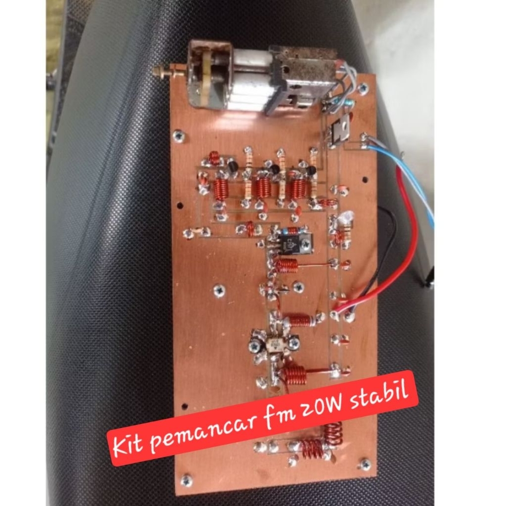 kit pemancar fm 20W  mono stabil