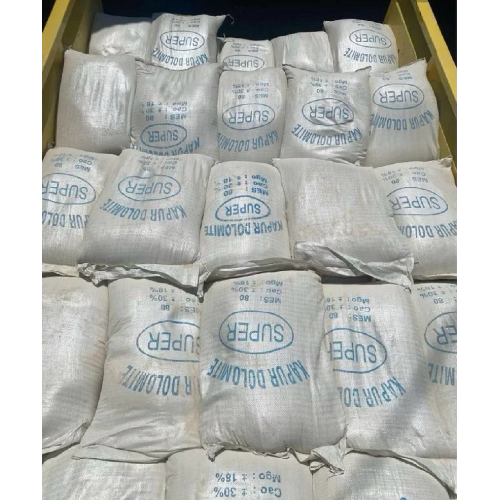 KAPUR DOLOMIT 50 KG | PEMBENAH TANAH | PENETRAL pH TANAH