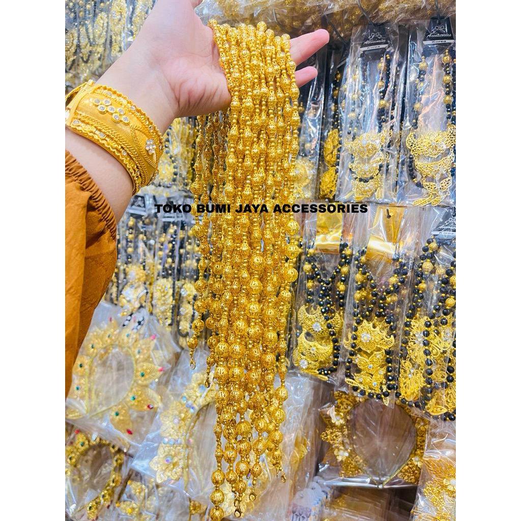 1 lusin rantai kalung bros (Dapat rantainya saja)