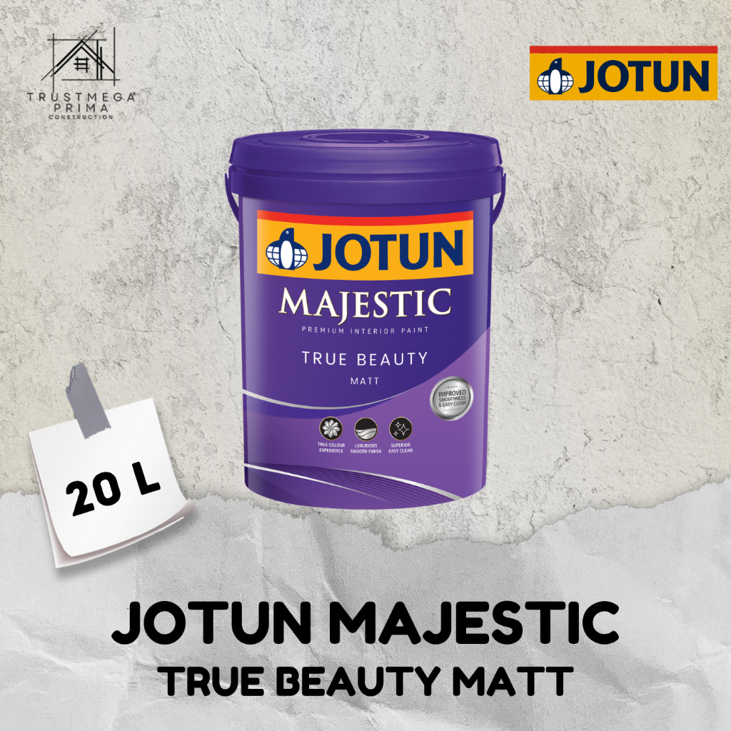 JOTUN MAJESTIC TRUE BEAUTY MATT 20L - 20 L