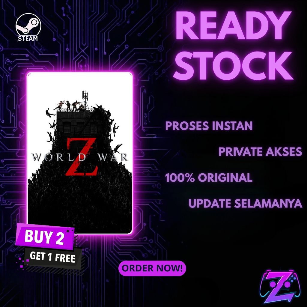 World War Z PC Game BELI 2 GRATIS 1 | Private Account (Non-Sharing) Masuk Steam Library