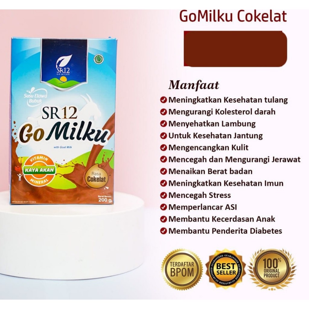 SR12 GoMilku Rasa Coklat