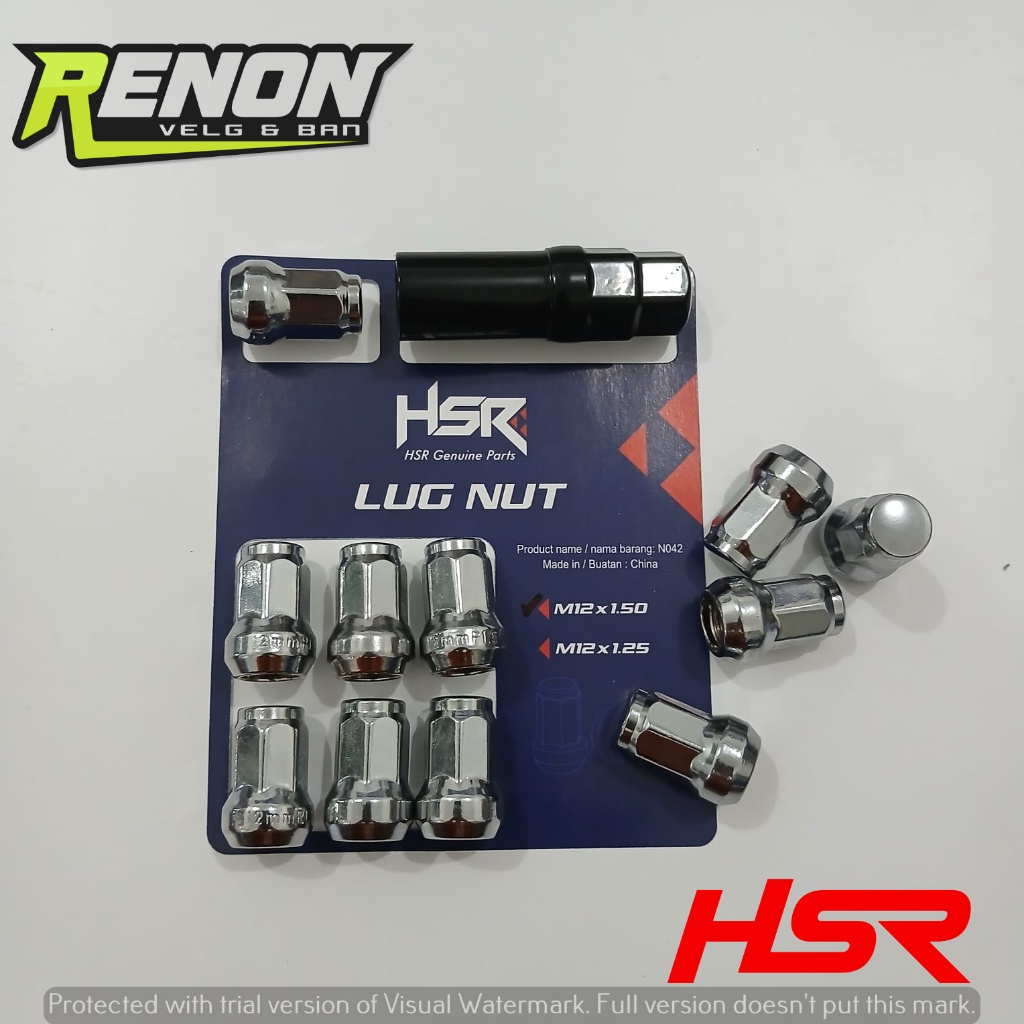 Mur Roda Variasi Model Heptagon Baut Roda Mobil Racing 12x1,5
