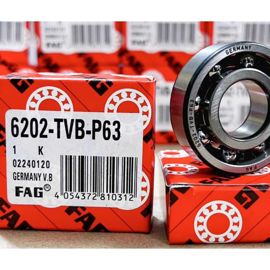 Bearing High speed Teflon FAG 6202 ORI untuk Kruk As Mini GP - Mini Trail - Goped - dll.