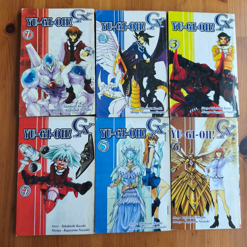 PL Buku Komik - YuGiOh GX 1-6 Bekas Kolpri