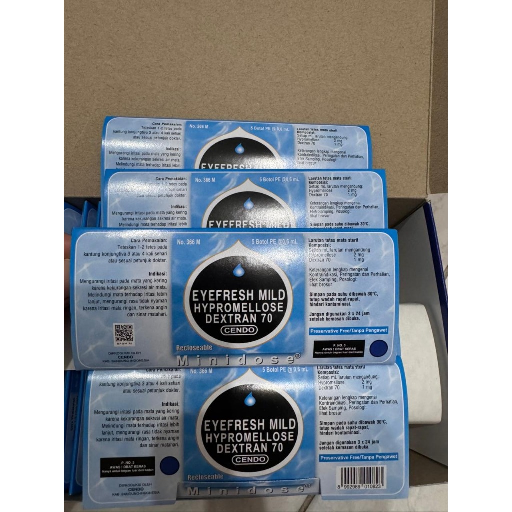 CENDO EYEFRESH MILD - TETES MATA UNTUK MATA KERING