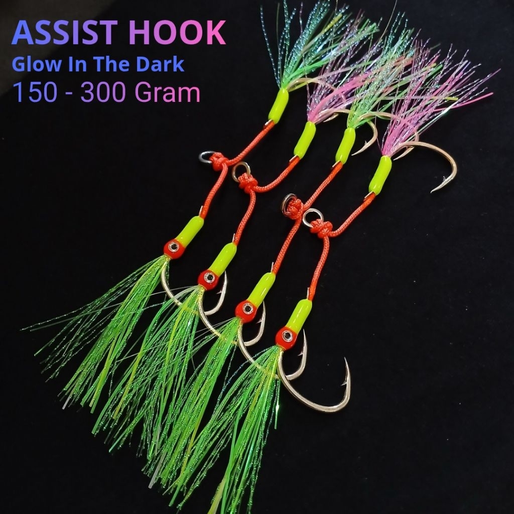 Assist Hook GID Kail Pike Jig 150 - 300 Gram