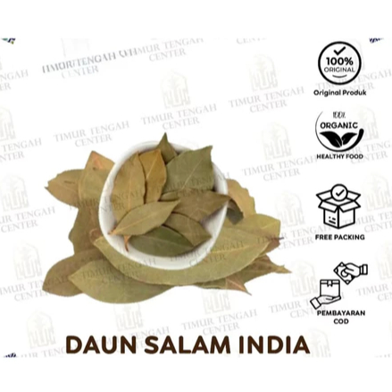 DAUN SALAM KERING INDIA DAUN SALAM INDIA BAY LEAF PREMIUM DAUN SALAM 5GRAM