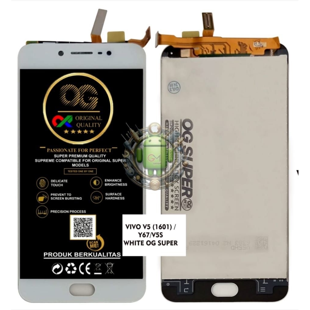 LCD VIVO V5/LCD TOUCHSCREEN VIVO V5 (1601)/Y67/V5S FULLSET ORIGINAL