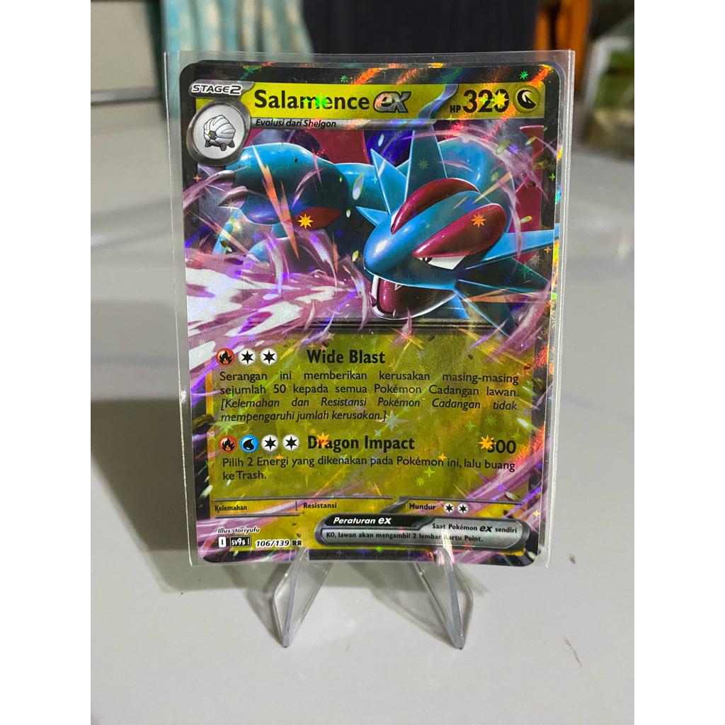 SALAMENCE EX 106/139 RR Pokemon TCG