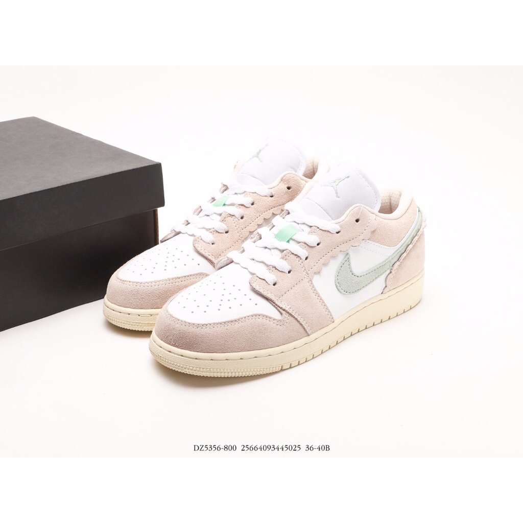 Blackshoes - Sepatu Sneakers Air Jordan 1 Low Guava Ice Jade