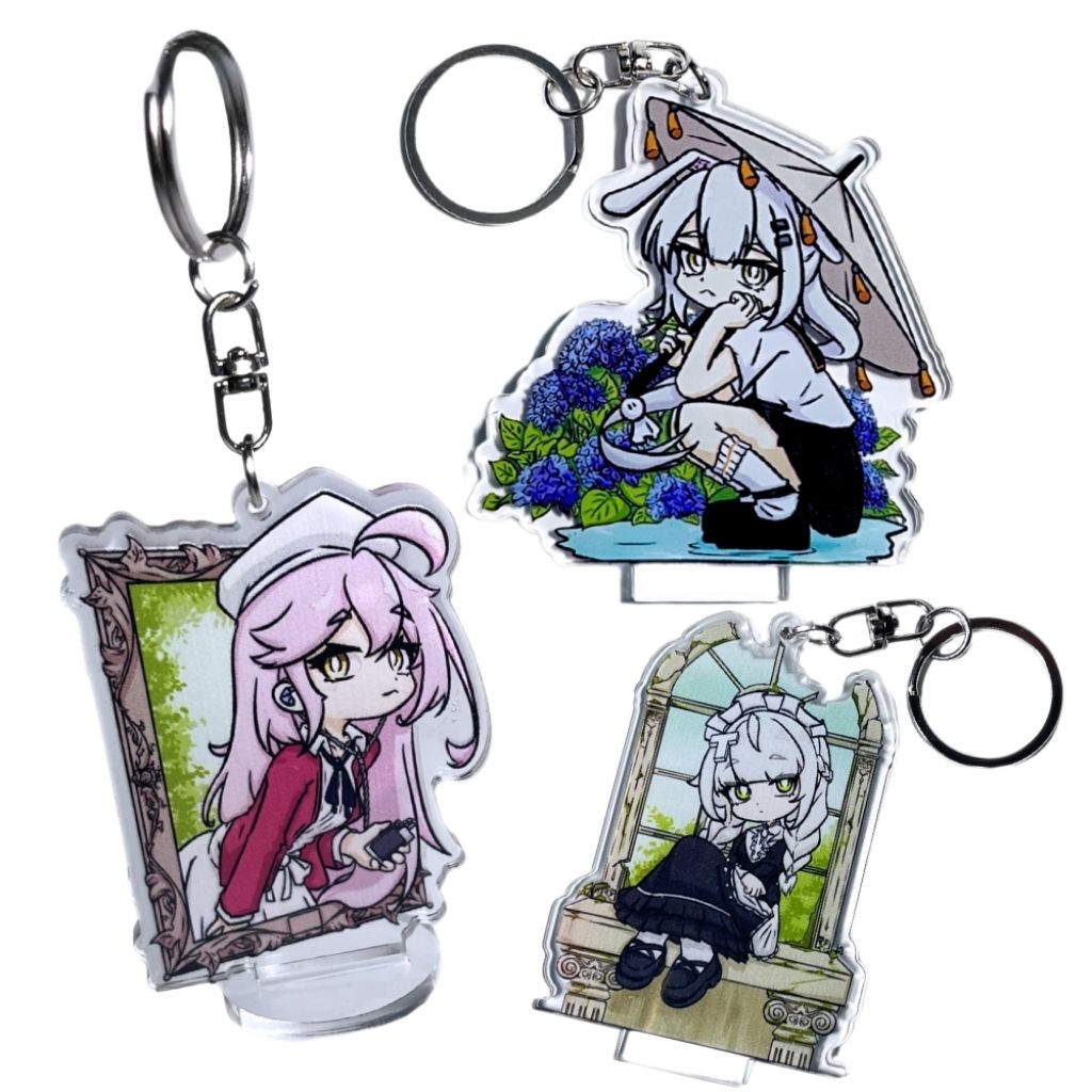 gantungan kunci standee moondrop,tanchjim, truthear