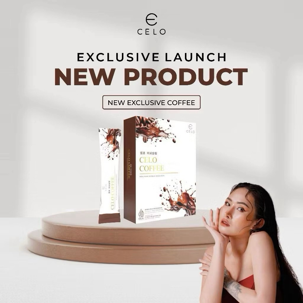 (READY STOK SIAP KIRIM) CELO COFFEE SLIMMING (10 SACHET)