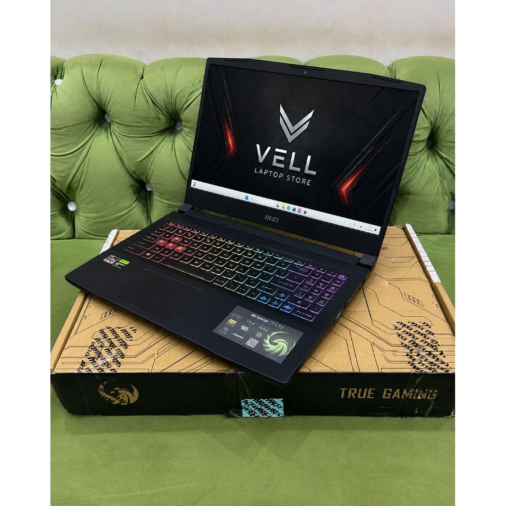 MSI BRAVO 15C7VF RYZEN 7-7735HS RTX 4060 (8GB) RAM16/512GB