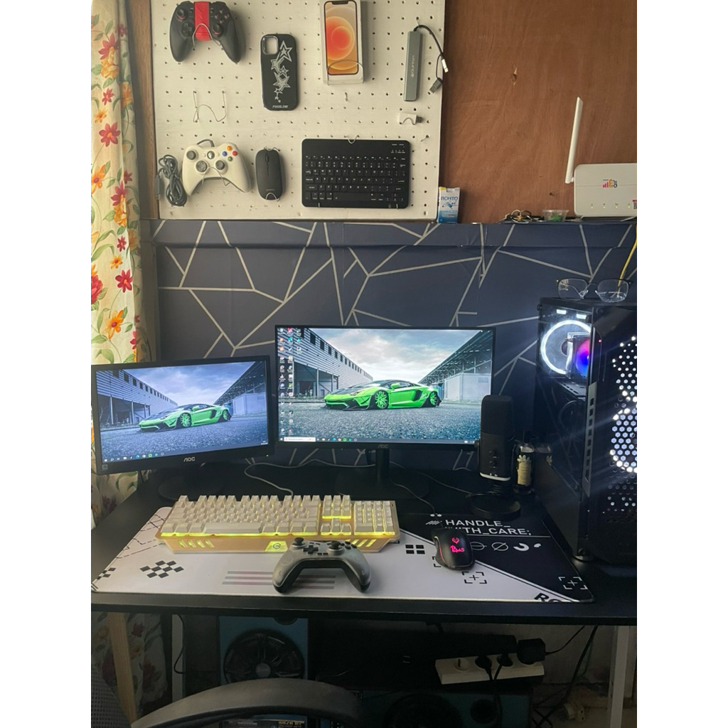PC gaming siap pakai (pc saja)