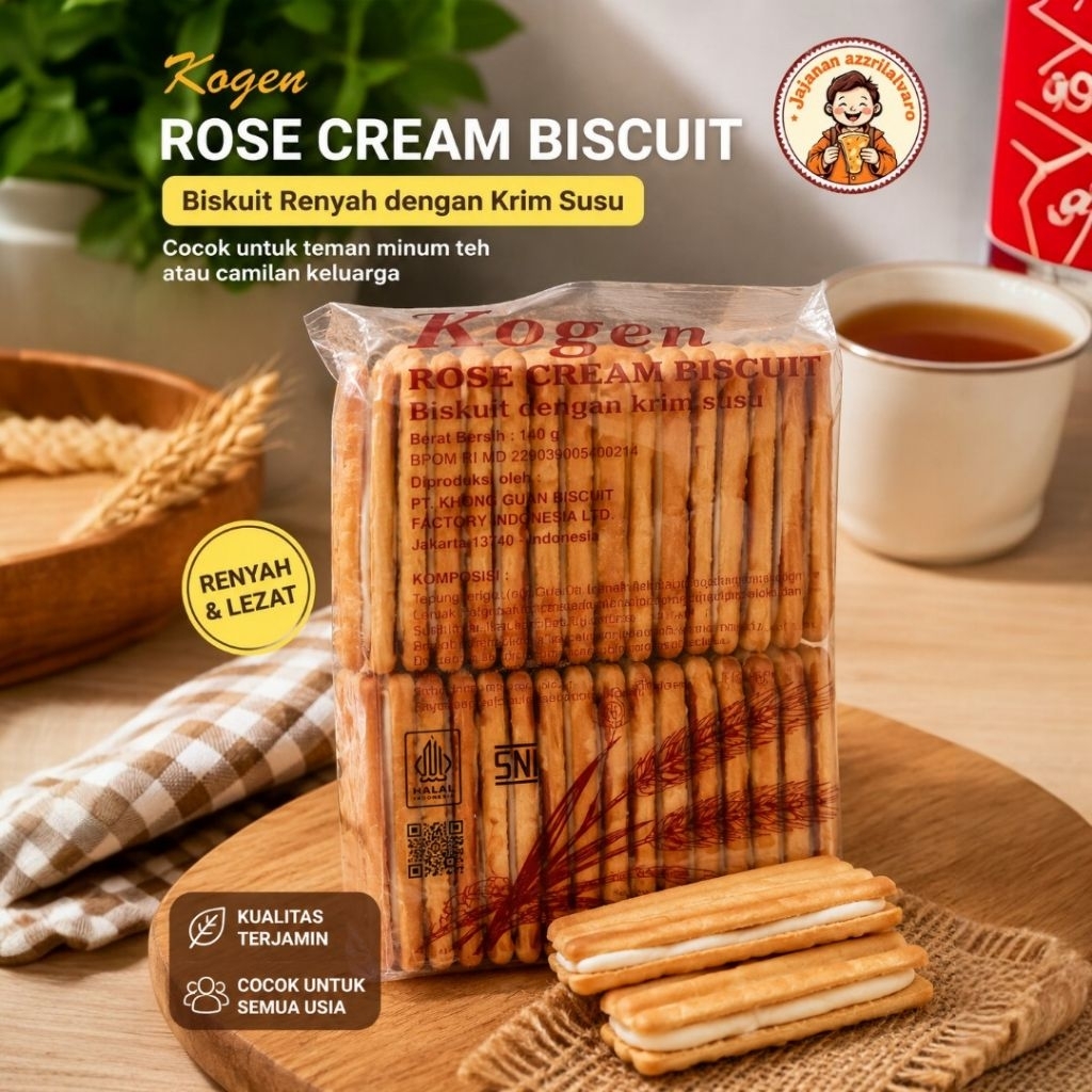 BISKUIT KOGEN ROSE CREAM BISKUIT CHOCOLATE