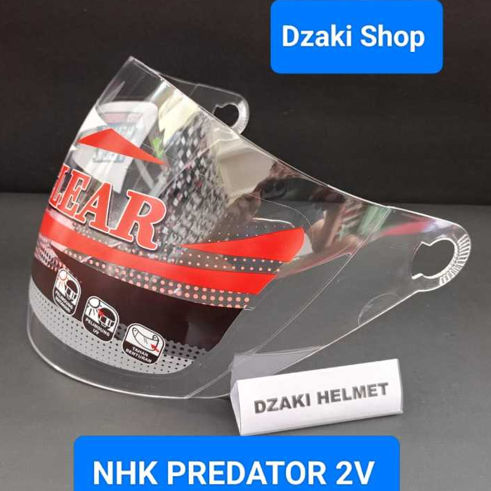 KACA HELM NHK GODZILLA, KACA HELM NHK PREDATOR 2V