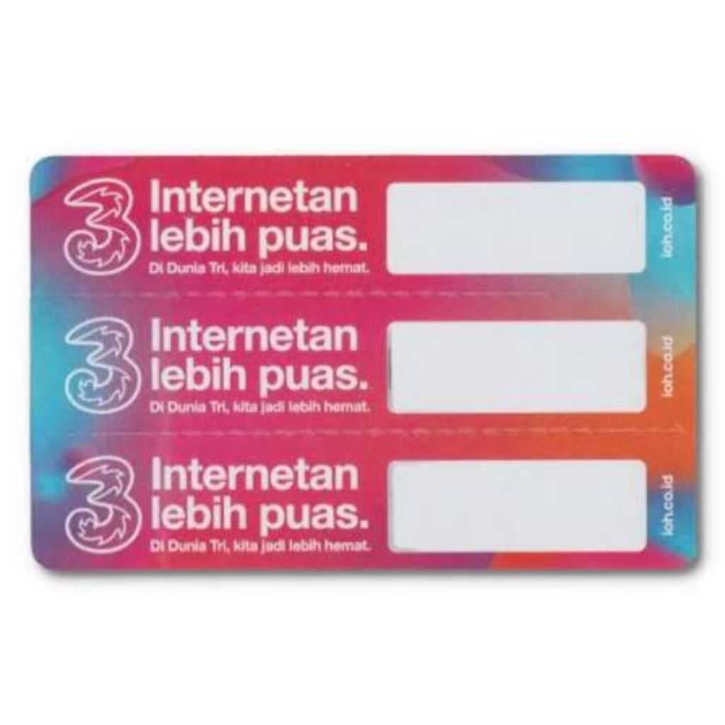 Voucher kosong Tri