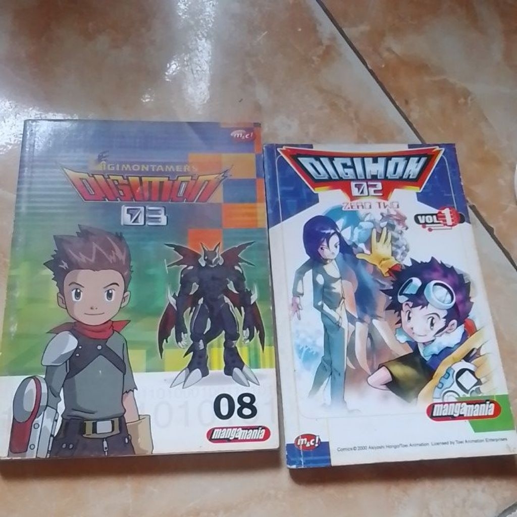 komik digimon sepaket
