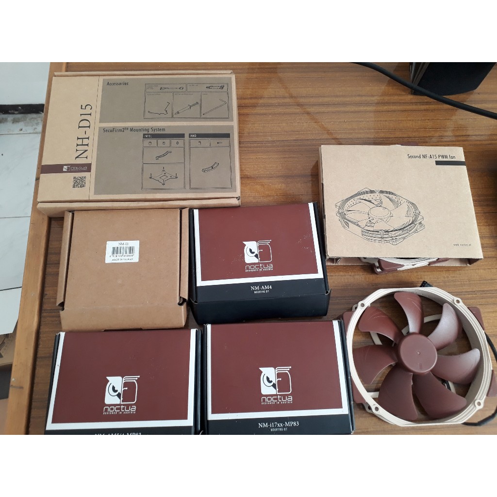 Noctua NH-D15 CPU-Cooler AM4 AM5 LGA Bekas Surabaya