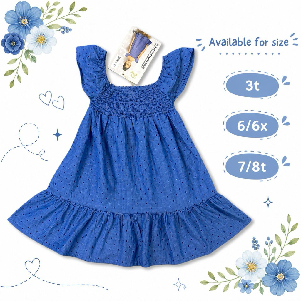Dress Denim Smoke Anak
