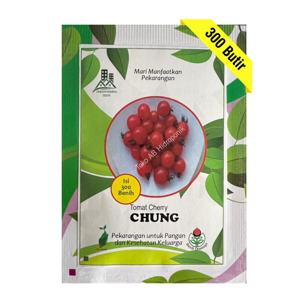 300 Biji - Benih Tomat Mini Chung Tomat Cherry Benih IPB