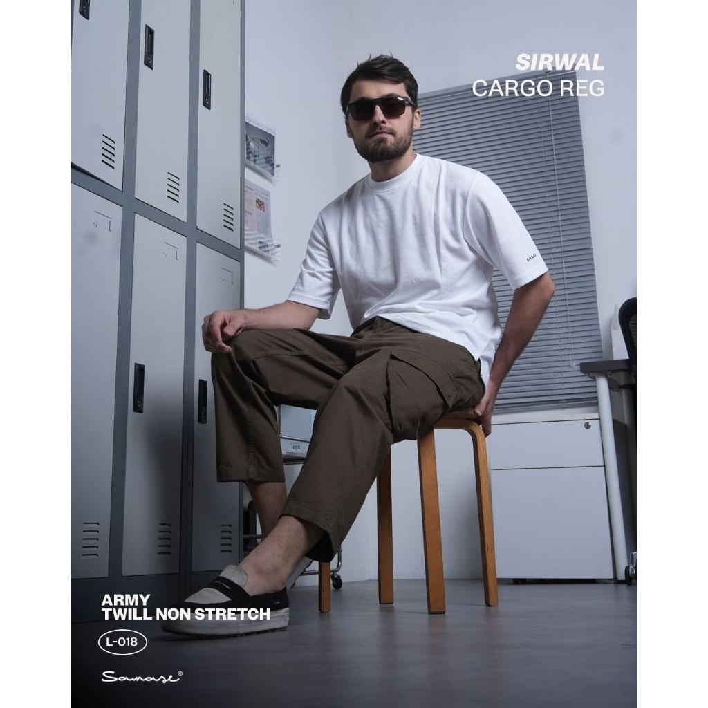 SAMASE Sirwal Cargo twill L018