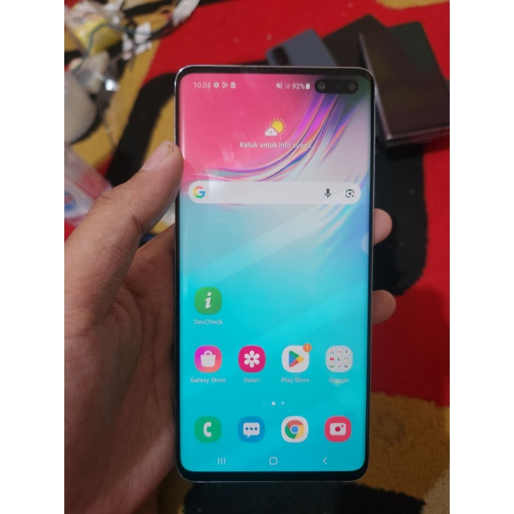lcd samsung s10 5G minus kontras