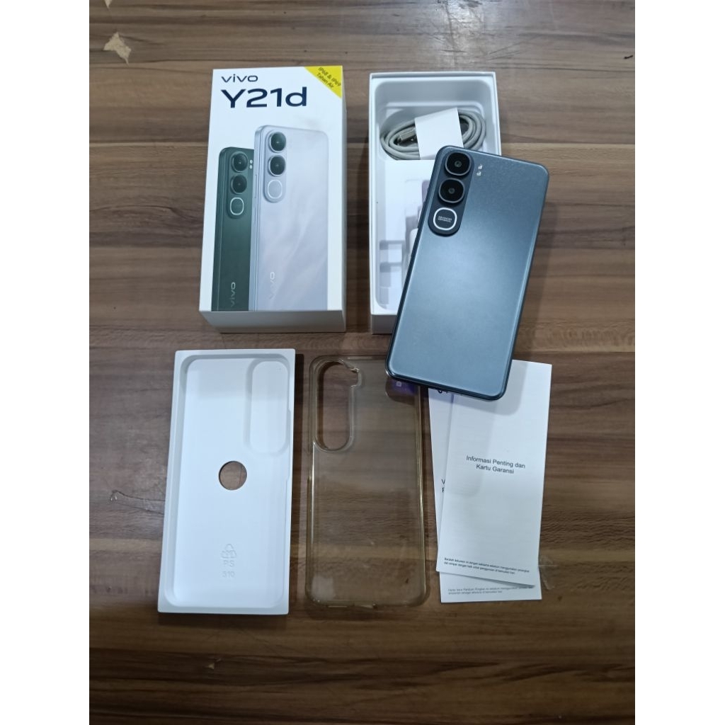 Vivo Y21d 4/128 seken murah dan lengkap