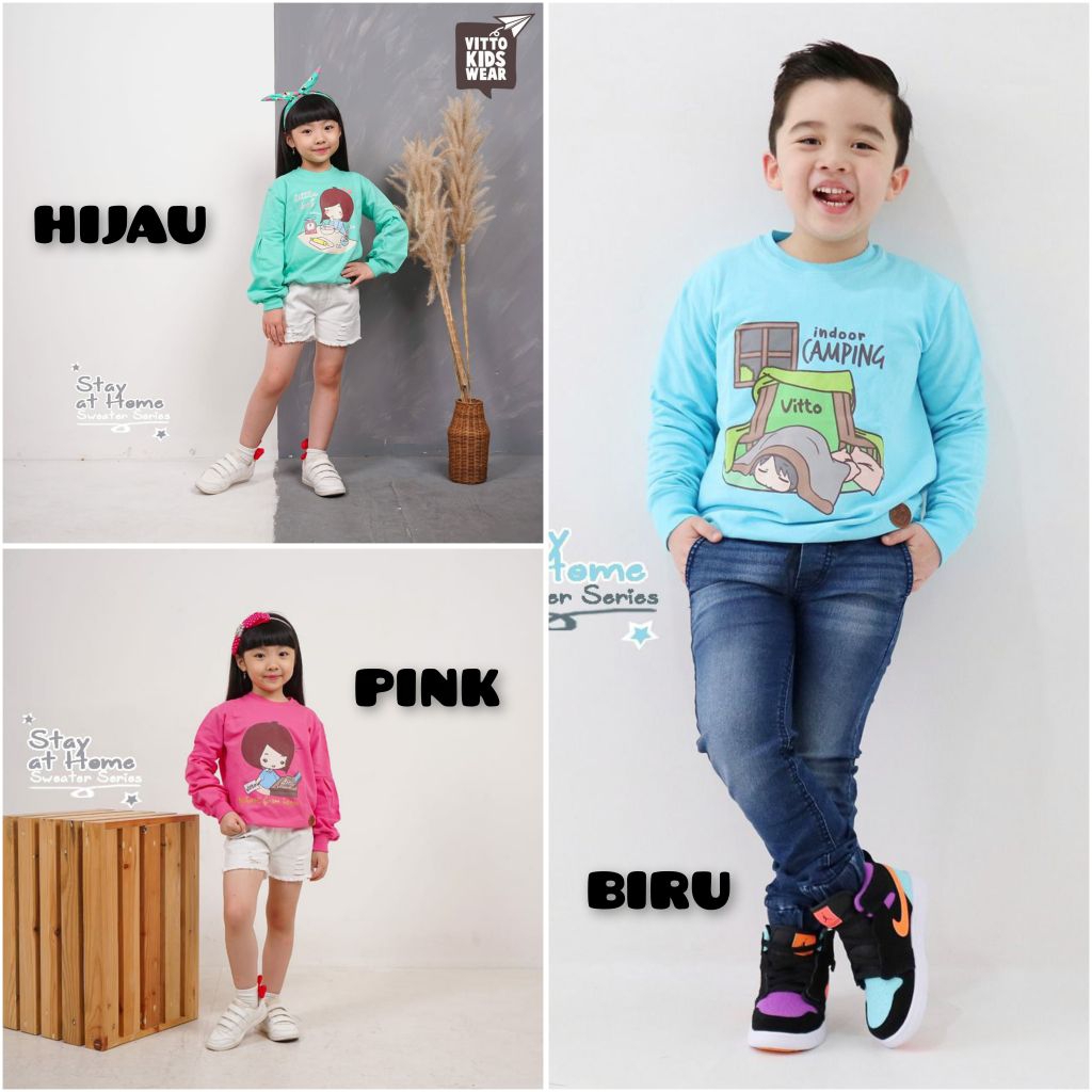 Sweater Vitto Kidswear / Sweater Anak 2-3 tahun