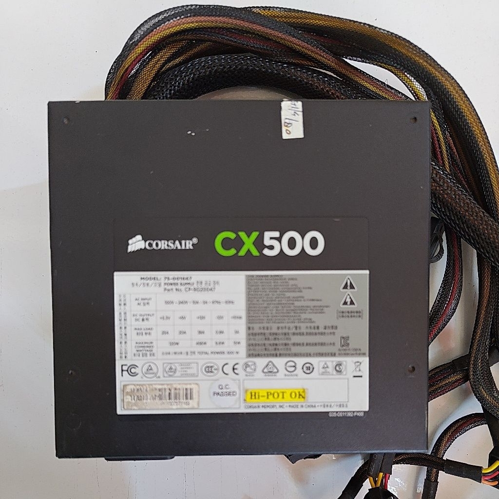 Power Suplay Corsair CX500 Watt 80plus