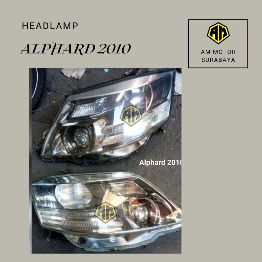 Headlamp ALPHARD 2010