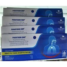 Paratusin Dmp strip 10 Tablet Expired panjang