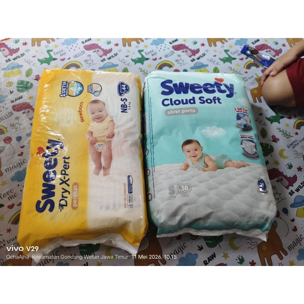 Pampers sweety  nbs s