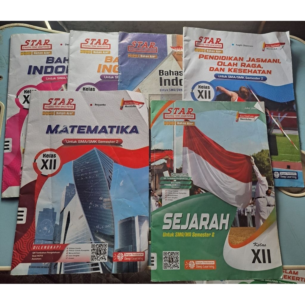 Buku bekas LKS Kelas 12 semester 2 Kurikulum merdeka