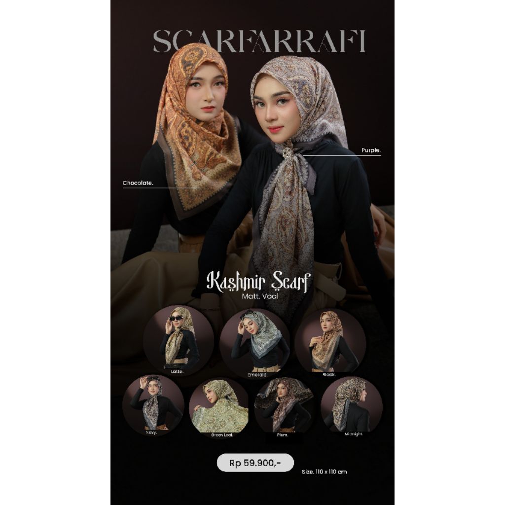 segi empat arrafi Kashmir