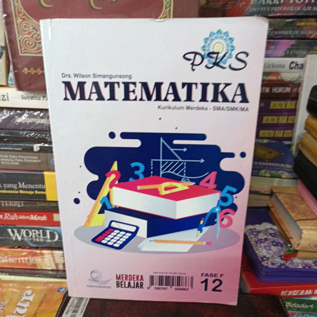 PKS Matematika untuk SMA kelas 12 kurikulum merdeka Gematama original bekas