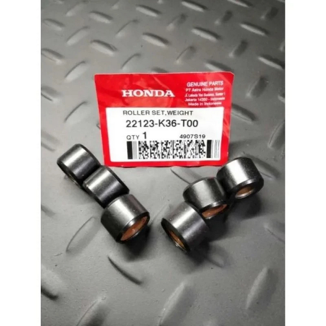 Roller Weight 16 GRam Set 22123-K36-T00 Original Honda Air Blade Vario PCX 150 CBU 22123K36T00 ORI A