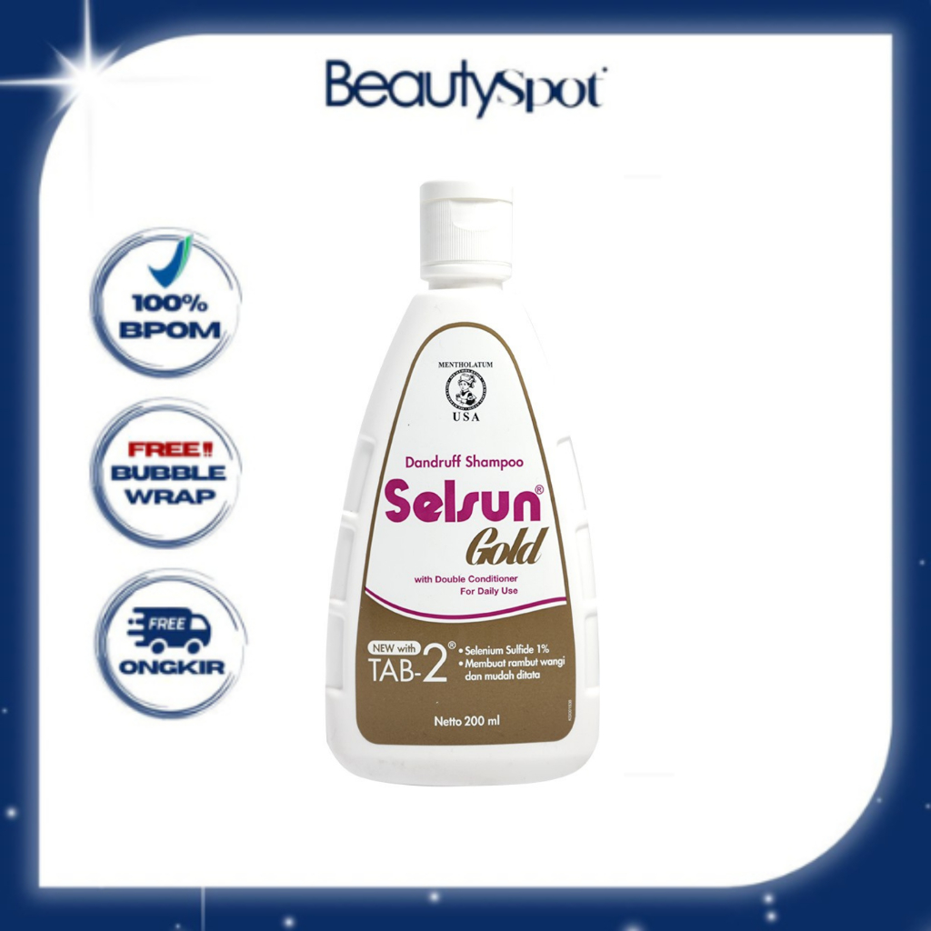 SELSUN Gold Shampo 200 ml