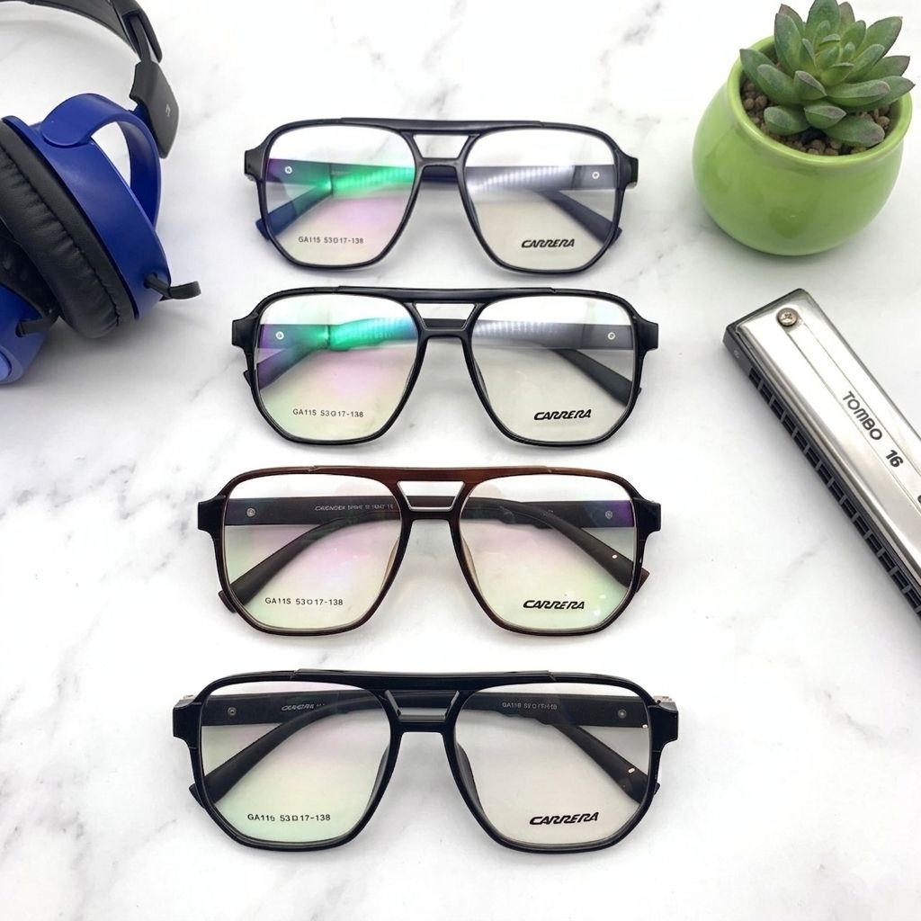 Frame Kacamata Carrera GA115 PC Lentur Pria dan Wanita